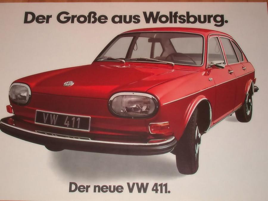  Volkswagen 411 1968 года  (фото 4 из 5)
